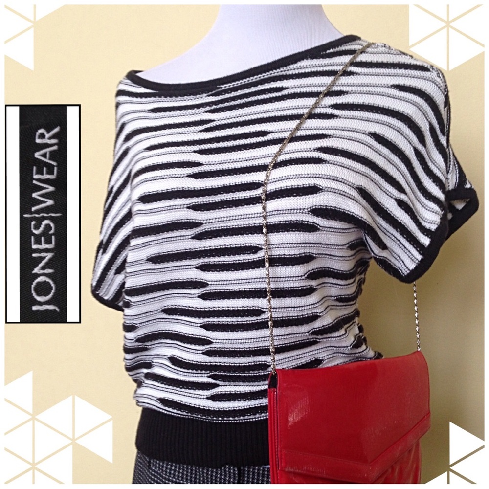 Jones/Wear Spring Scoop Knit Retro Sweater